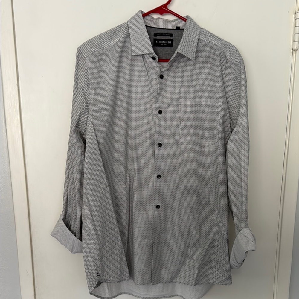 Kenneth Cole Men's Gray Shirt